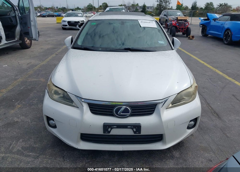2012 LEXUS CT 200H VIN: JTHKD5BH8C2082046