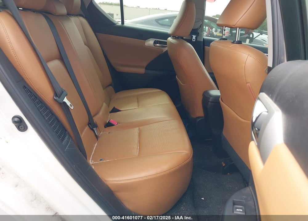 2012 LEXUS CT 200H VIN: JTHKD5BH8C2082046