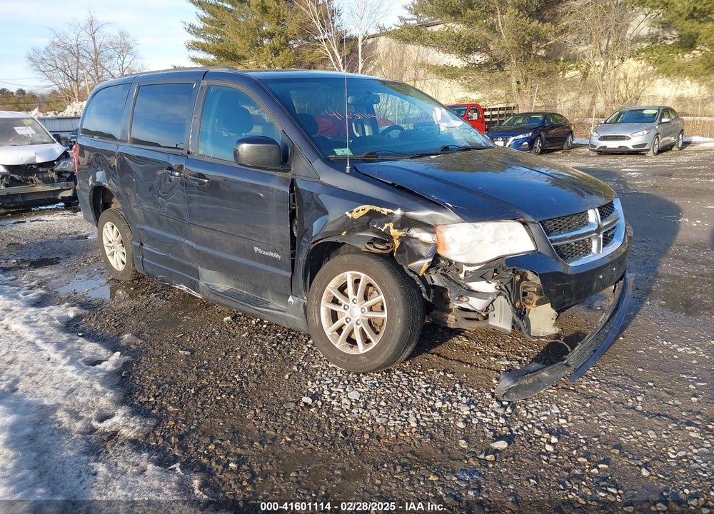 2014 DODGE GRAND CARAVAN SXT VIN: 2C4RDGCG3ER451966