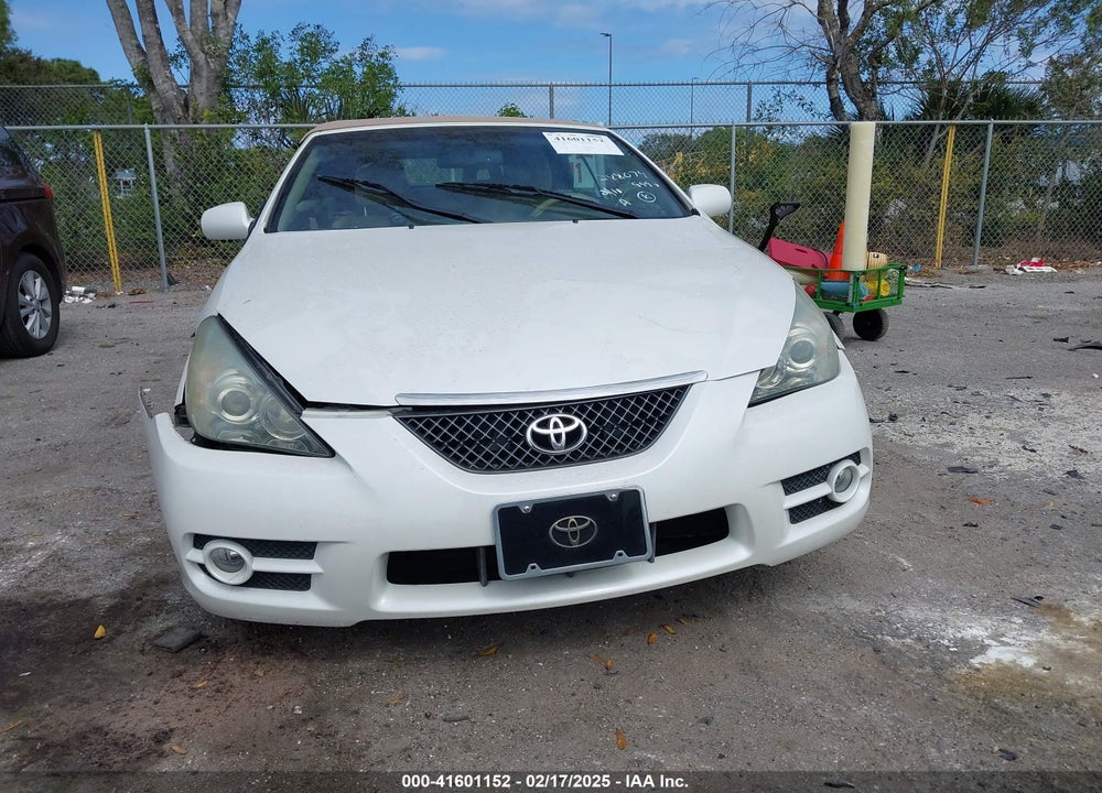 2007 TOYOTA CAMRY SOLARA VIN: 4T1FA38PX7U109994