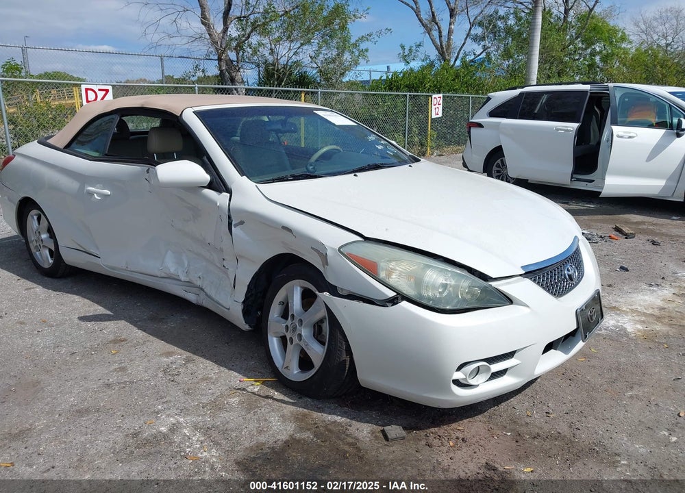 2007 TOYOTA CAMRY SOLARA VIN: 4T1FA38PX7U109994