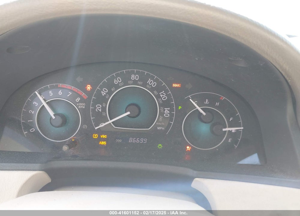 2007 TOYOTA CAMRY SOLARA VIN: 4T1FA38PX7U109994
