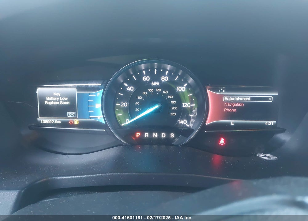 2016 FORD EXPLORER LIMITED VIN: 1FM5K8F89GGC49227