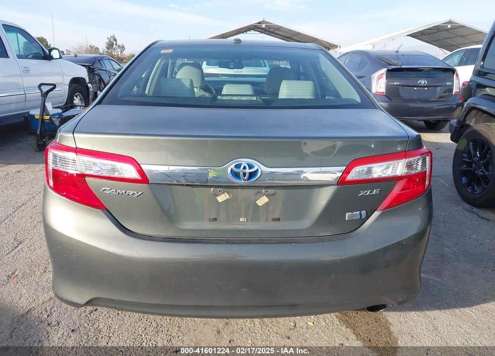 2013 TOYOTA CAMRY HYBRID VIN: 4T1BD1FK9DU069209