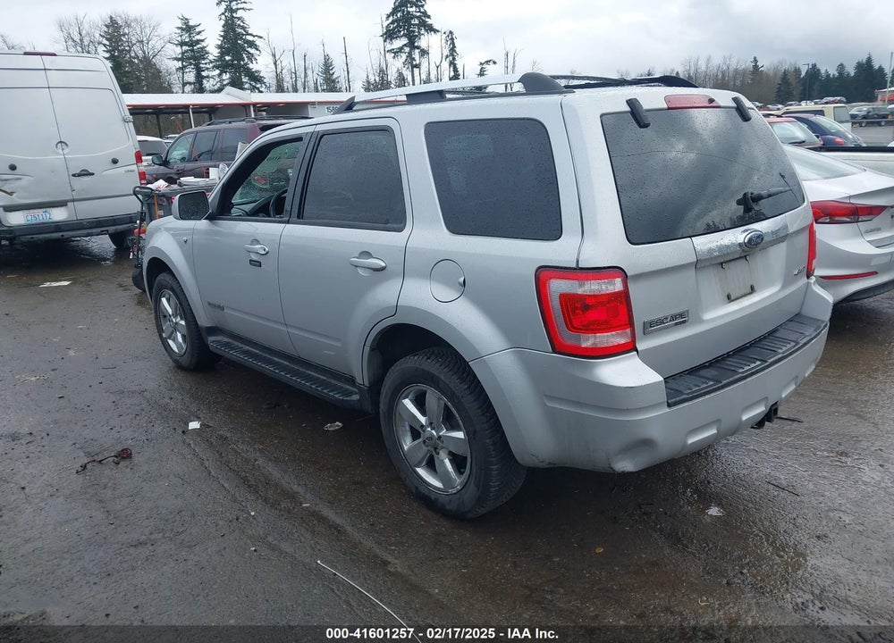 2008 FORD ESCAPE LIMITED VIN: 1FMCU94198KD76314