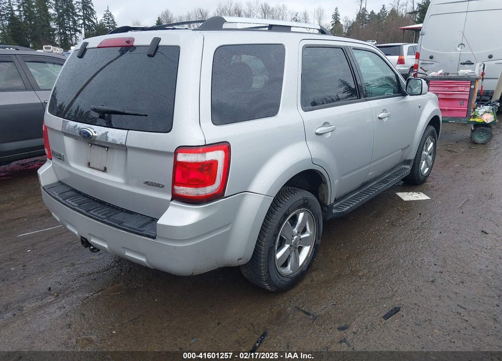 2008 FORD ESCAPE LIMITED VIN: 1FMCU94198KD76314