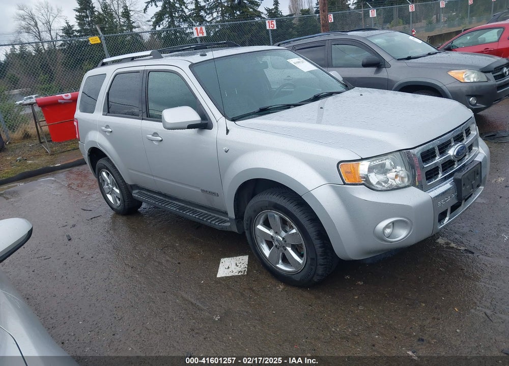 2008 FORD ESCAPE LIMITED VIN: 1FMCU94198KD76314