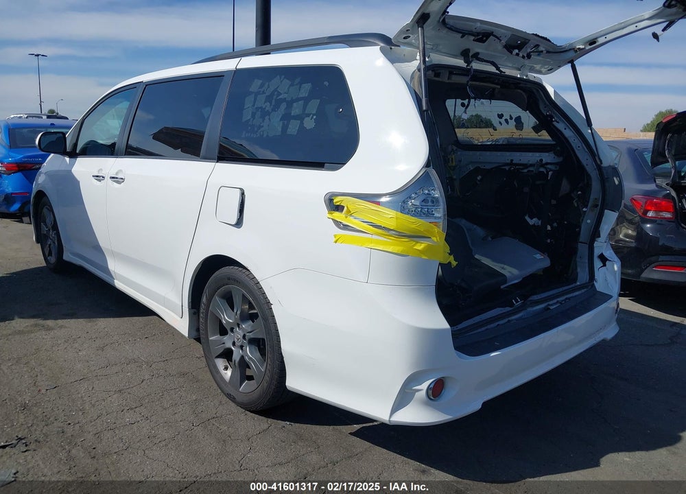 2015 TOYOTA SIENNA SPORT VIN: 5TDXK3DC4FS631208