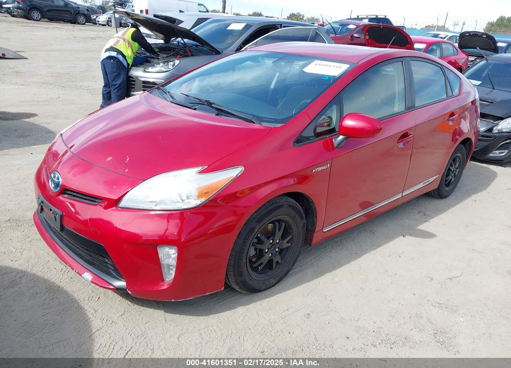 2013 TOYOTA PRIUS VIN: JTDKN3DU7D0351261