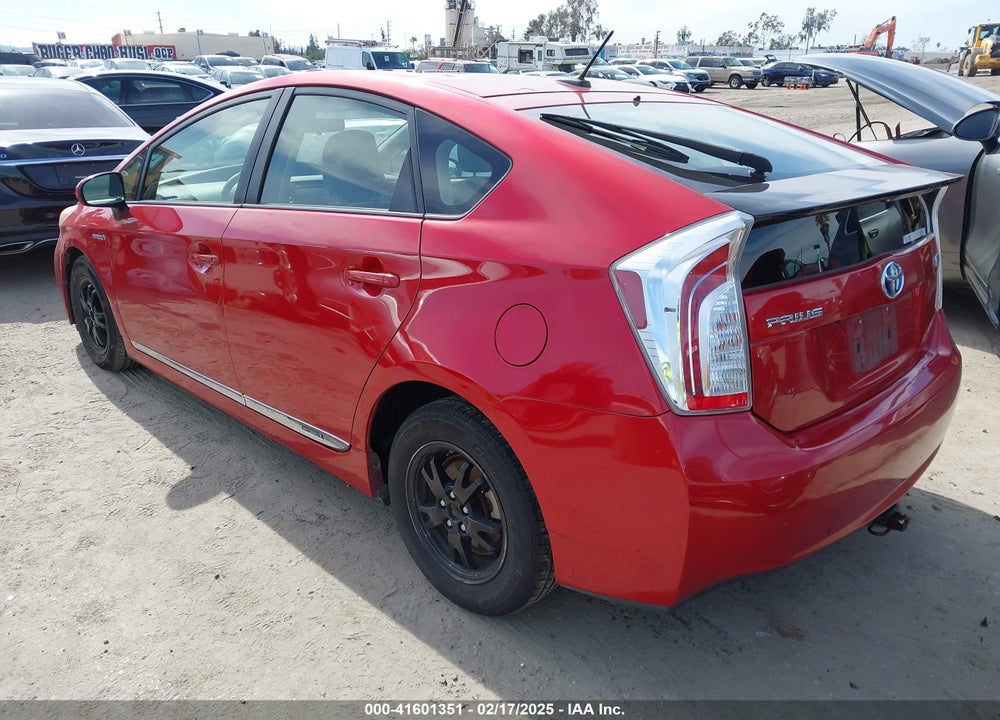 2013 TOYOTA PRIUS VIN: JTDKN3DU7D0351261
