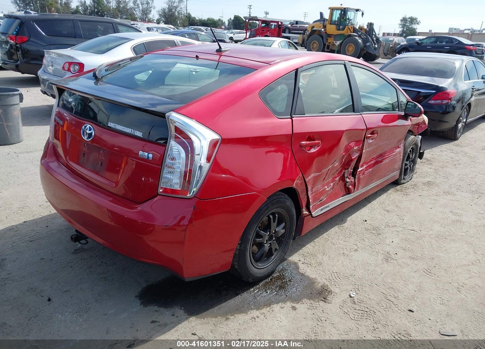 2013 TOYOTA PRIUS VIN: JTDKN3DU7D0351261