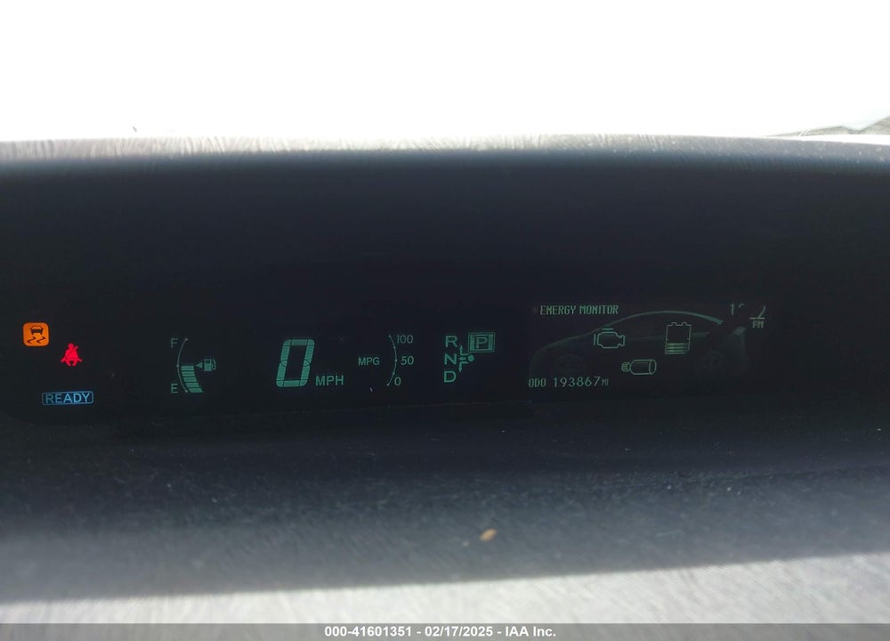 2013 TOYOTA PRIUS VIN: JTDKN3DU7D0351261