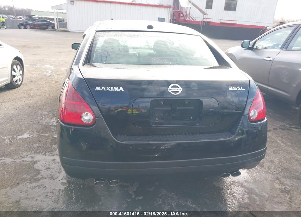 2006 NISSAN MAXIMA 3.5 SL VIN: 1N4BA41E66C821494