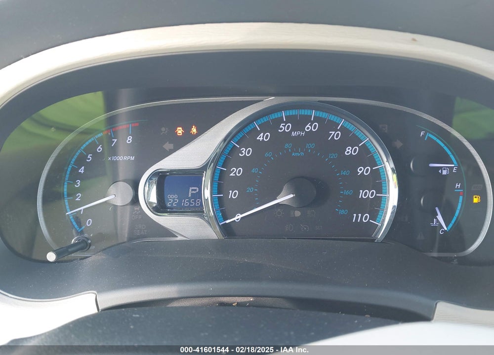 2011 TOYOTA SIENNA XLE LIMITED VIN: 5TDYK3DCXBS043733