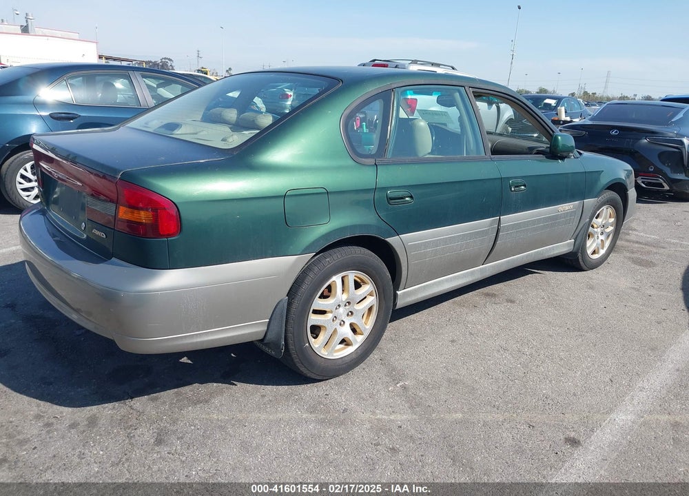 2002 SUBARU OUTBACK LIMITED VIN: 4S3BE686027216401