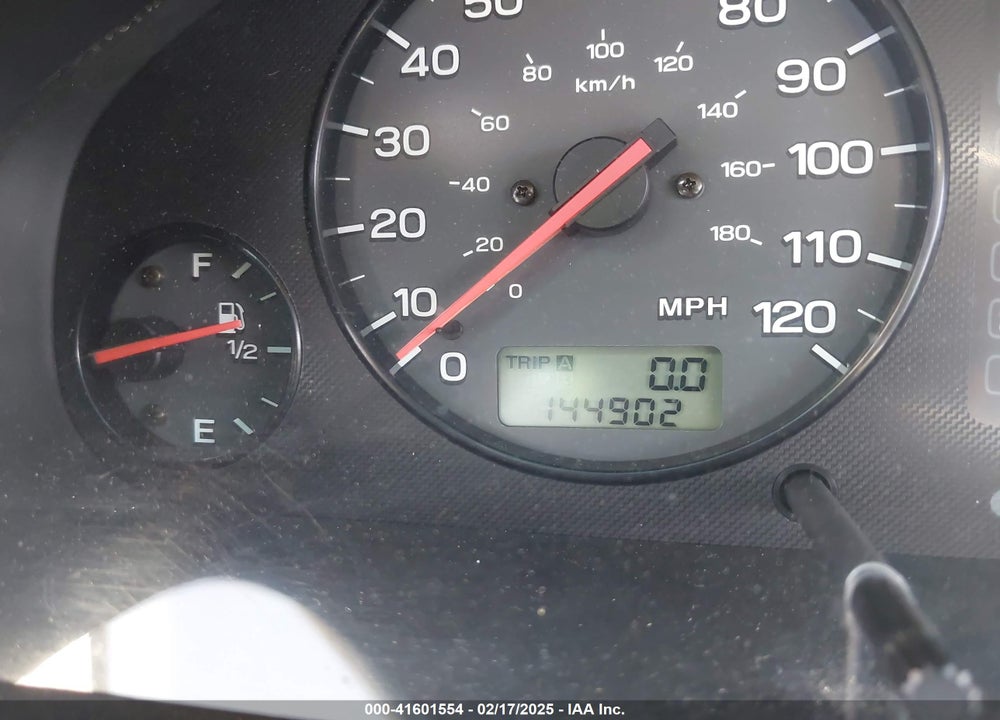 2002 SUBARU OUTBACK LIMITED VIN: 4S3BE686027216401