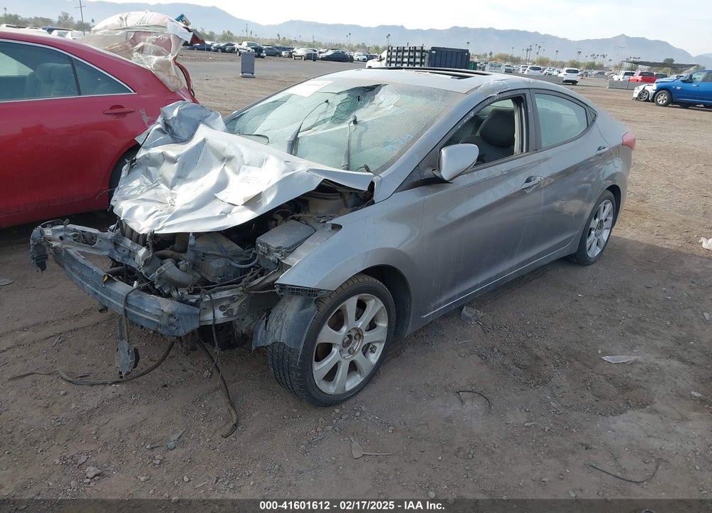 2012 HYUNDAI ELANTRA VIN: KMHDH4AE7CU319139