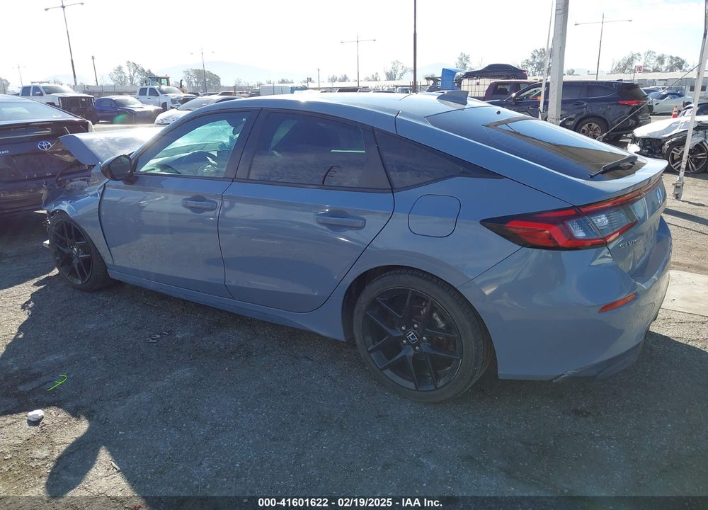 2022 HONDA CIVIC VIN: 19XFL2H87NE008375