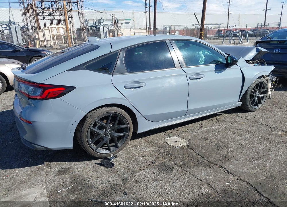 2022 HONDA CIVIC VIN: 19XFL2H87NE008375