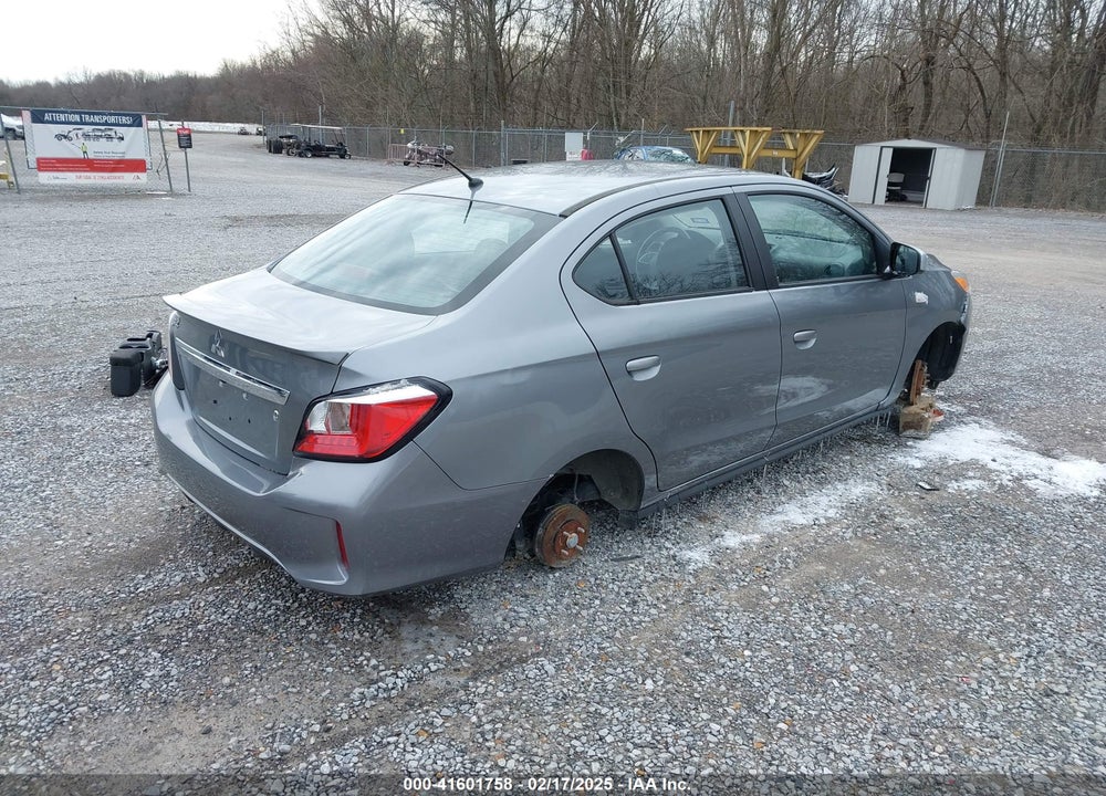 2022 MITSUBISHI MIRAGE VIN: ML32FUFJ5NHF06999