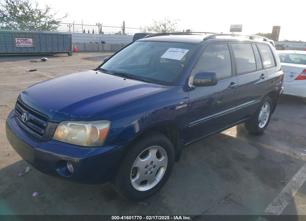 2004 TOYOTA HIGHLANDER VIN: JTEDP21A240001832