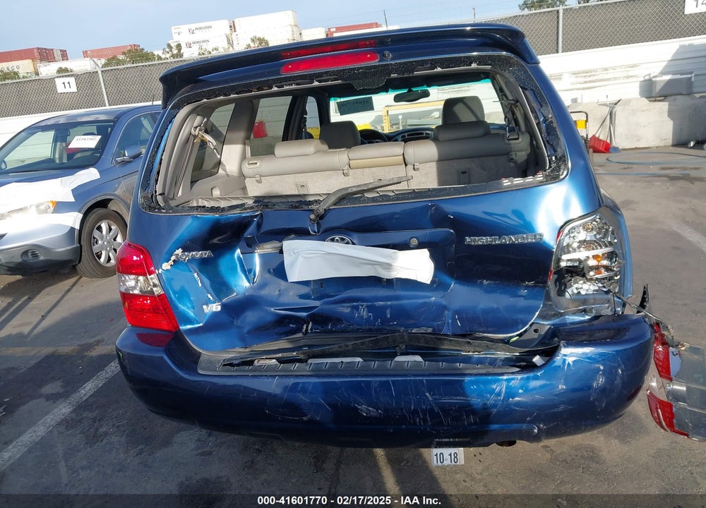 2004 TOYOTA HIGHLANDER VIN: JTEDP21A240001832