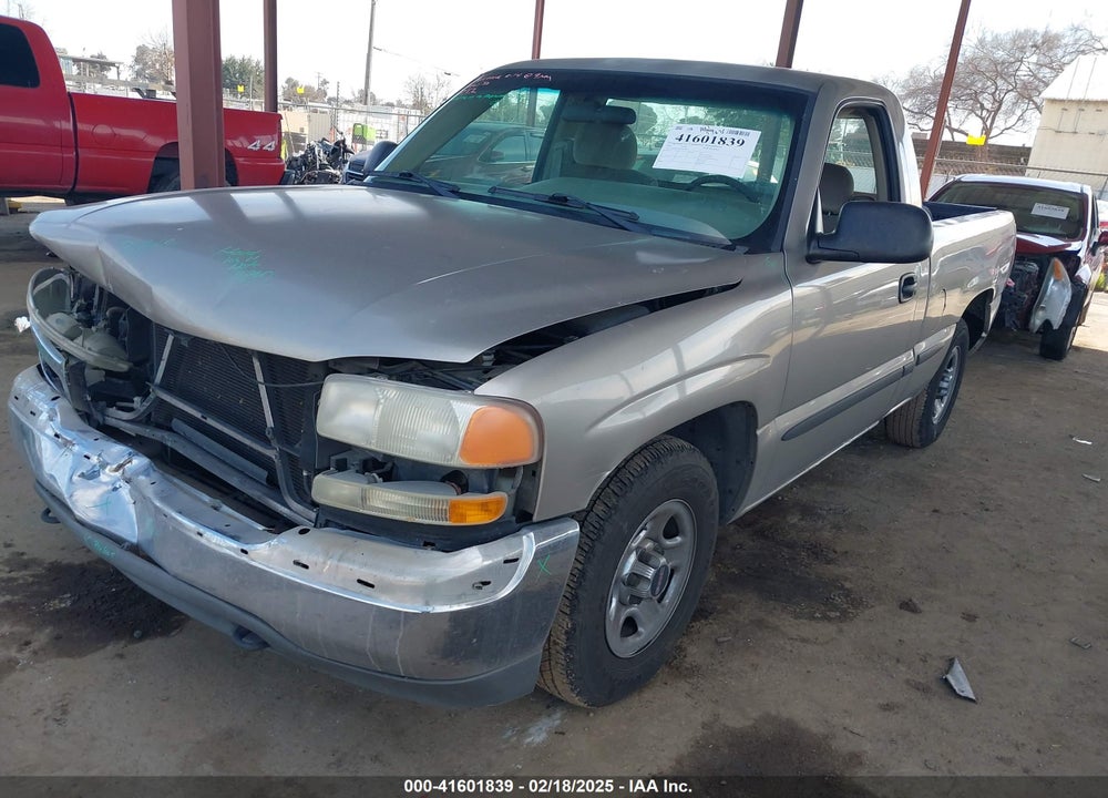 2001 GMC SIERRA 1500 SL VIN: 1GTEC14W41Z320811