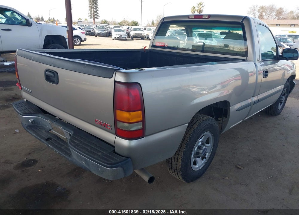 2001 GMC SIERRA 1500 SL VIN: 1GTEC14W41Z320811