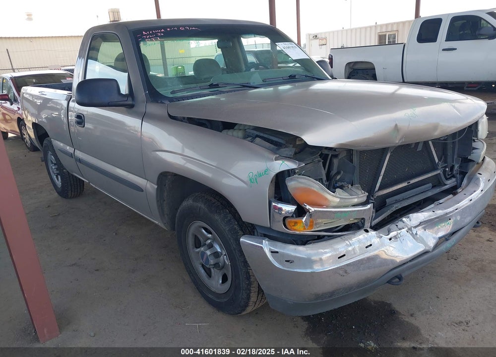 2001 GMC SIERRA 1500 SL VIN: 1GTEC14W41Z320811