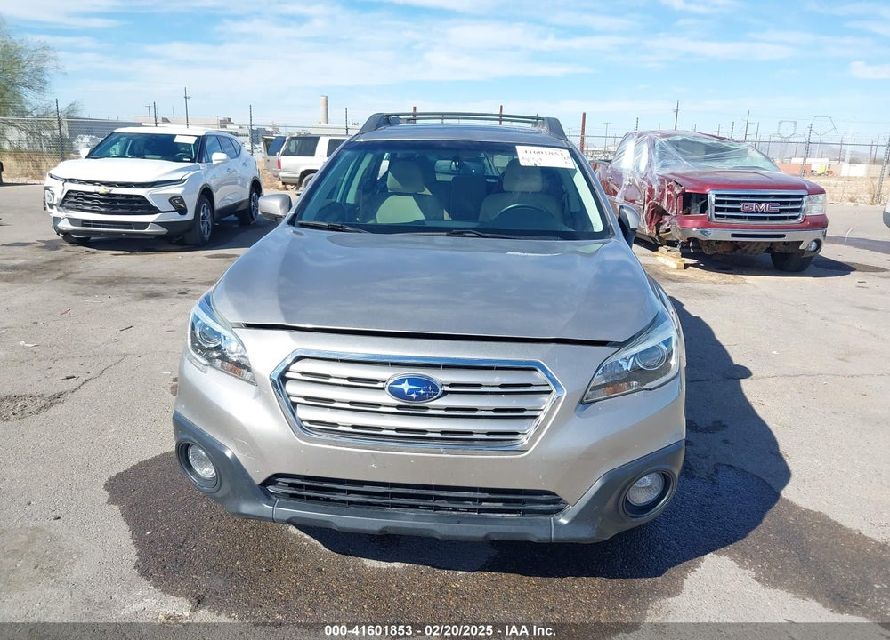 2016 SUBARU OUTBACK 2.5I PREMIUM VIN: 4S4BSADC6G3302720