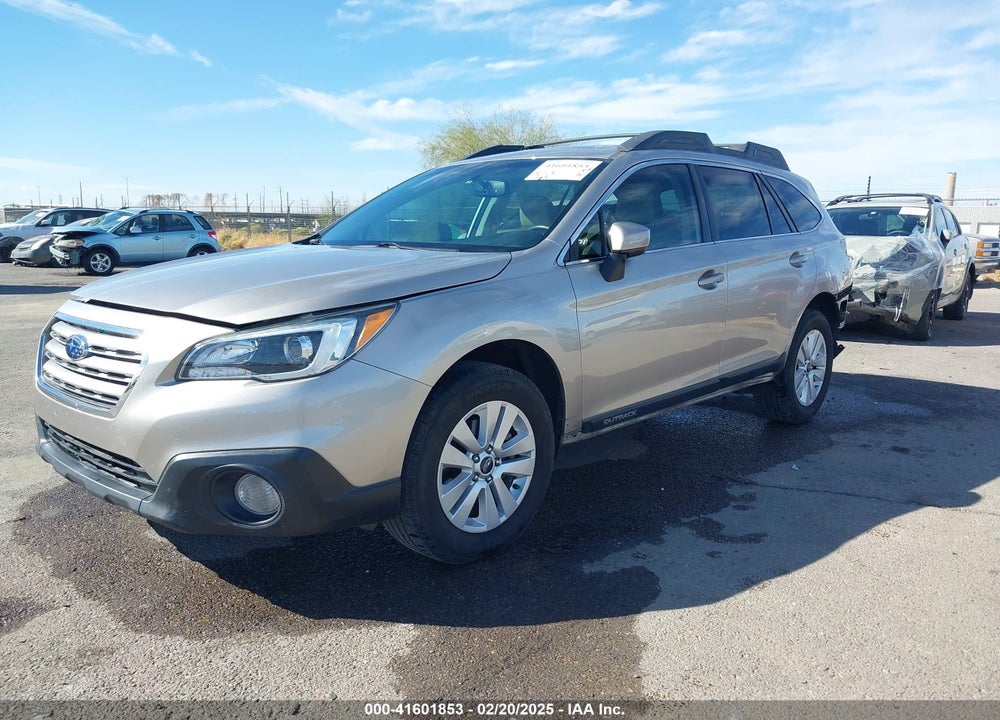 2016 SUBARU OUTBACK 2.5I PREMIUM VIN: 4S4BSADC6G3302720