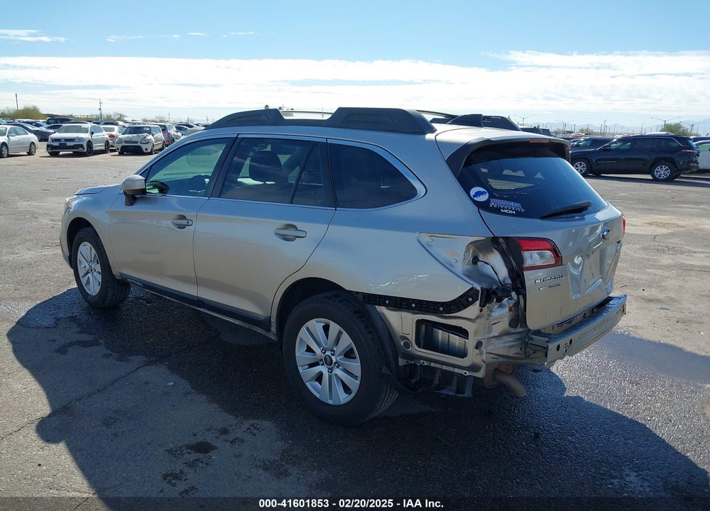 2016 SUBARU OUTBACK 2.5I PREMIUM VIN: 4S4BSADC6G3302720
