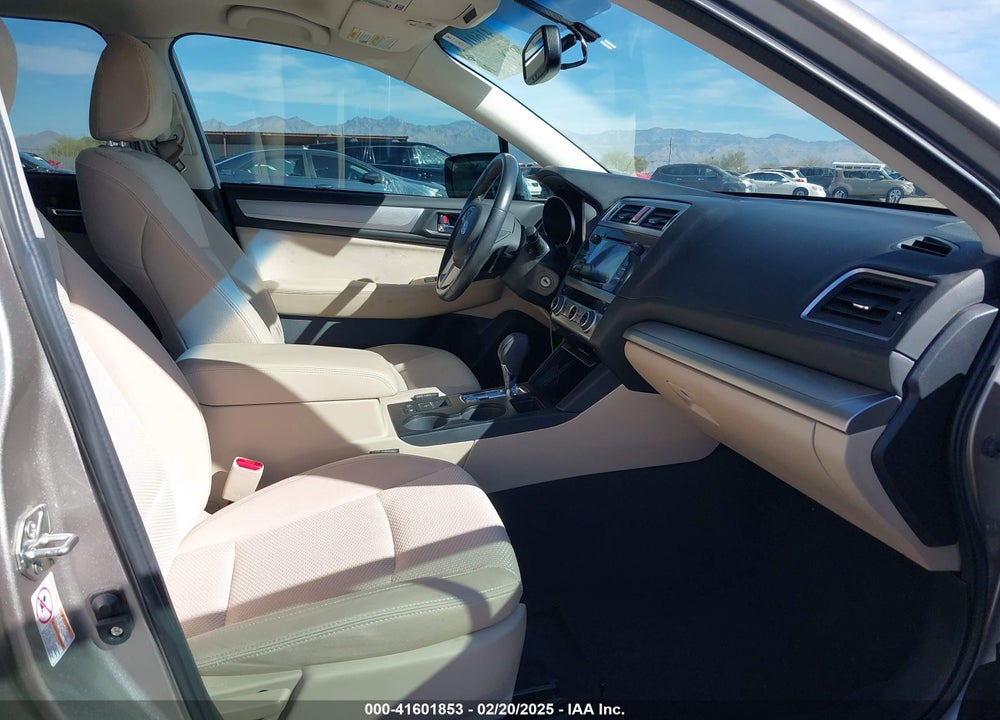 2016 SUBARU OUTBACK 2.5I PREMIUM VIN: 4S4BSADC6G3302720