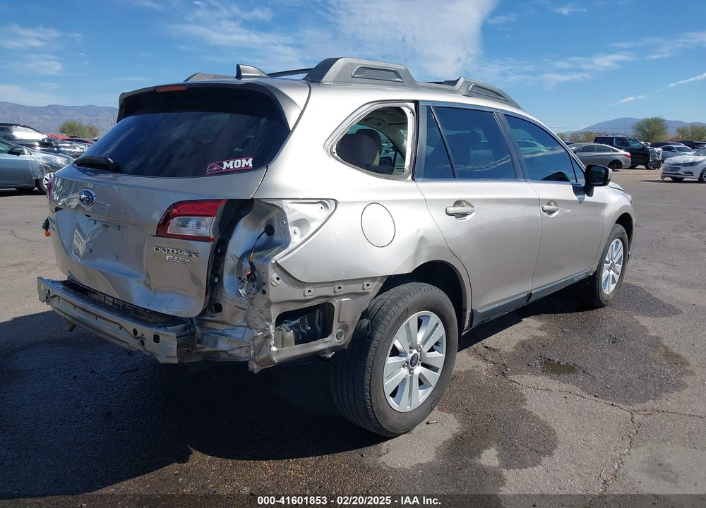 2016 SUBARU OUTBACK 2.5I PREMIUM VIN: 4S4BSADC6G3302720