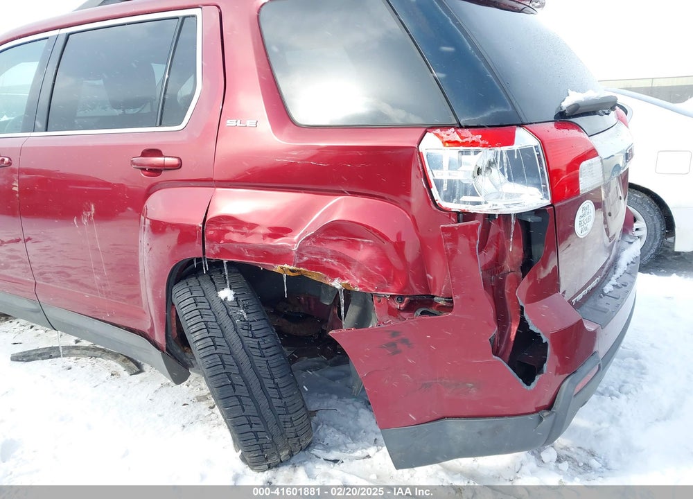 2010 GMC TERRAIN SLE-2 VIN: 2CTFLDEY9A6381481