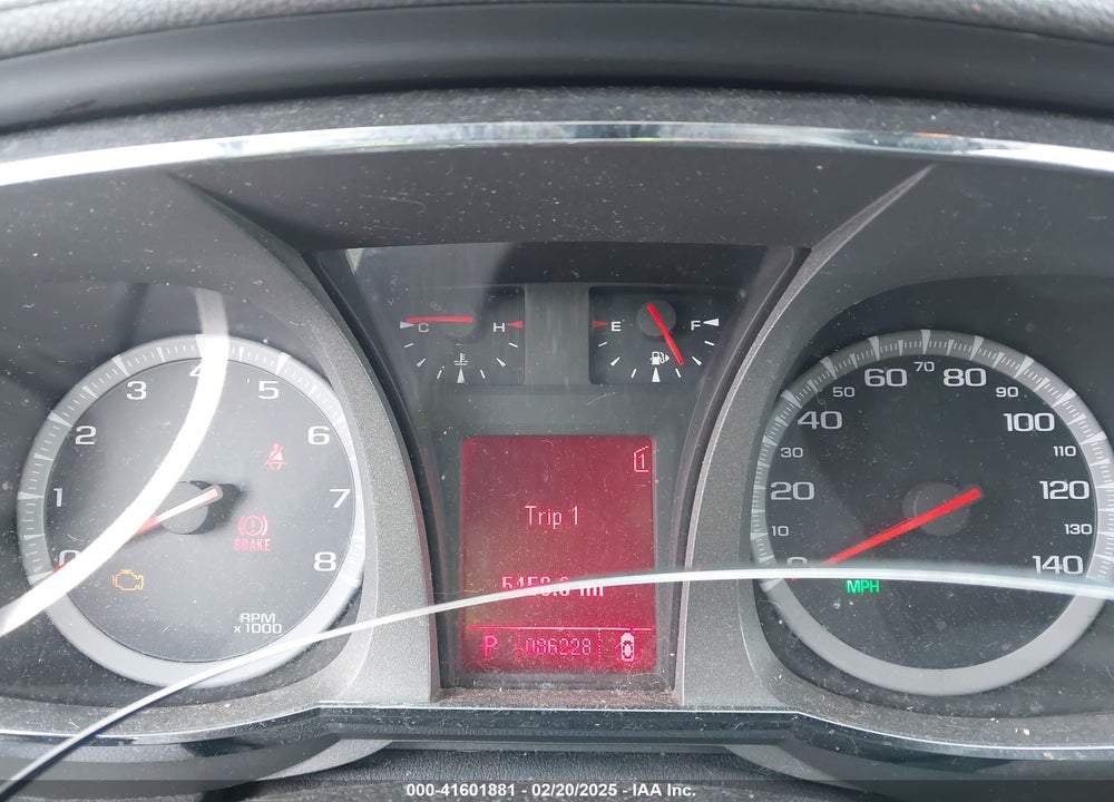 2010 GMC TERRAIN SLE-2 VIN: 2CTFLDEY9A6381481