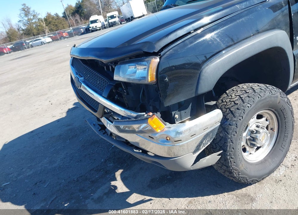 2003 CHEVROLET SILVERADO 2500HD LS VIN: 1GCHK29163E296878