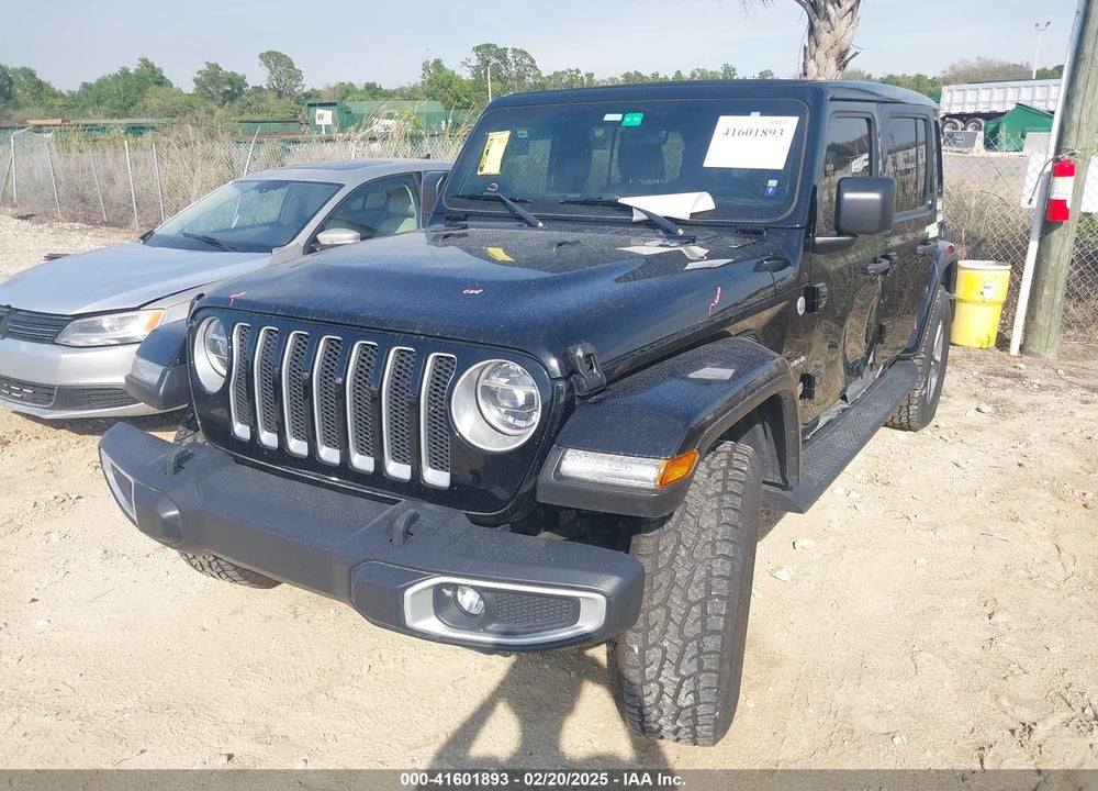 2021 JEEP WRANGLER UNLIMITED SAHARA 4X4 VIN: 1C4HJXEG3MW536507