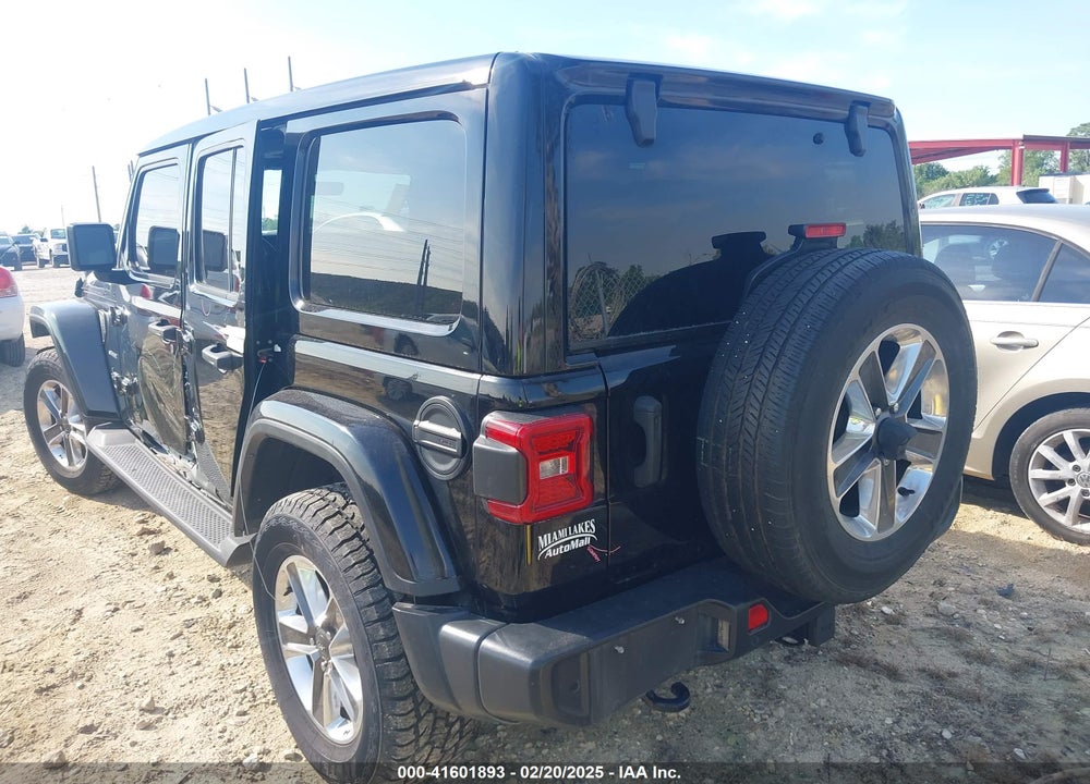 2021 JEEP WRANGLER UNLIMITED SAHARA 4X4 VIN: 1C4HJXEG3MW536507