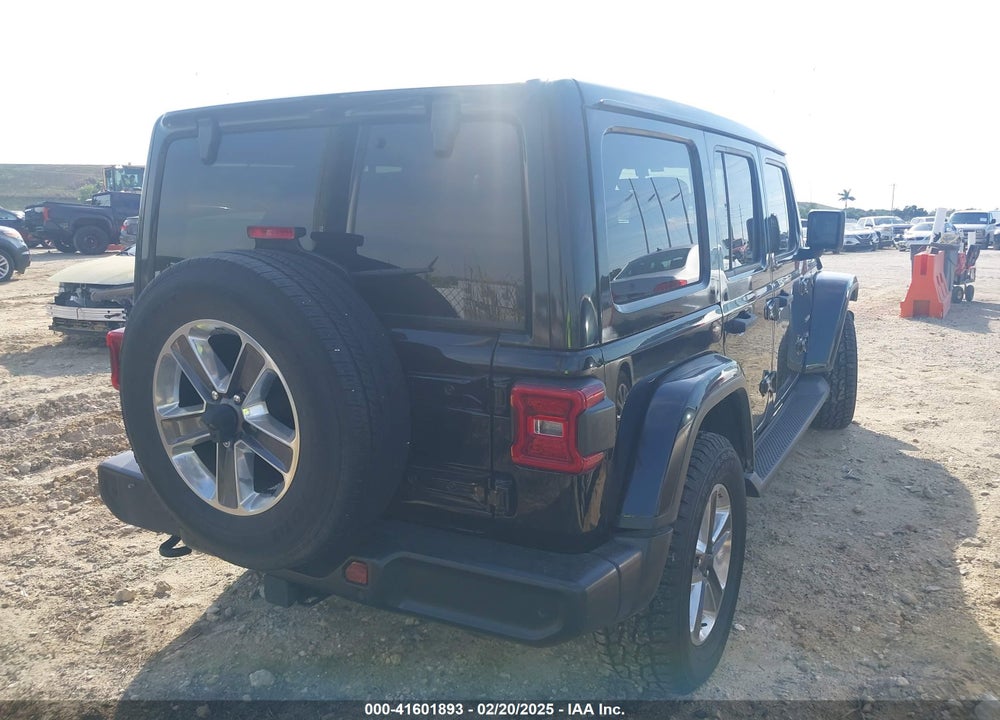 2021 JEEP WRANGLER UNLIMITED SAHARA 4X4 VIN: 1C4HJXEG3MW536507