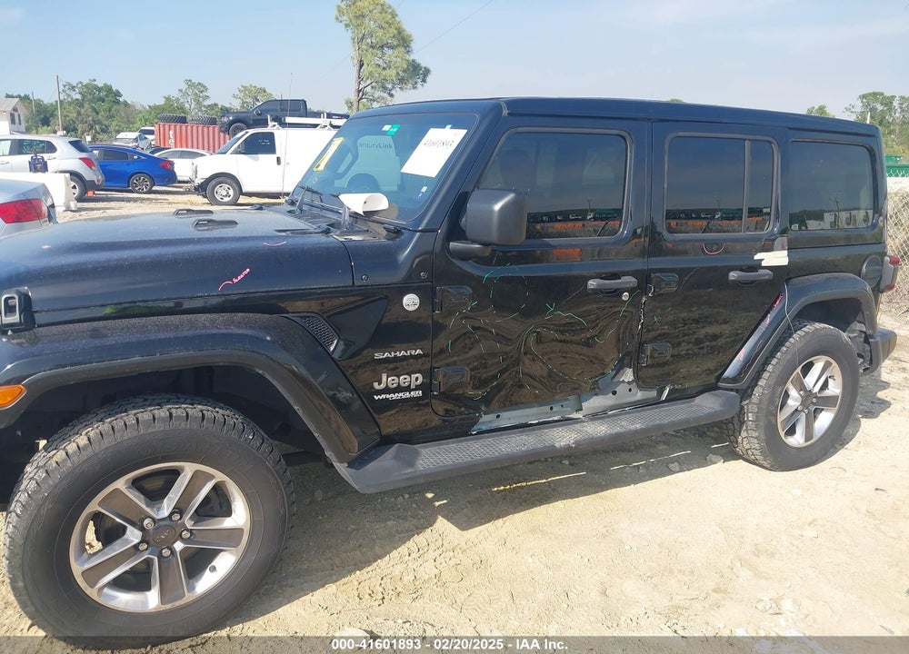 2021 JEEP WRANGLER UNLIMITED SAHARA 4X4 VIN: 1C4HJXEG3MW536507
