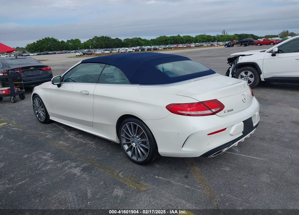 2017 MERCEDES-BENZ C VIN: WDDWK4JB9HF565129