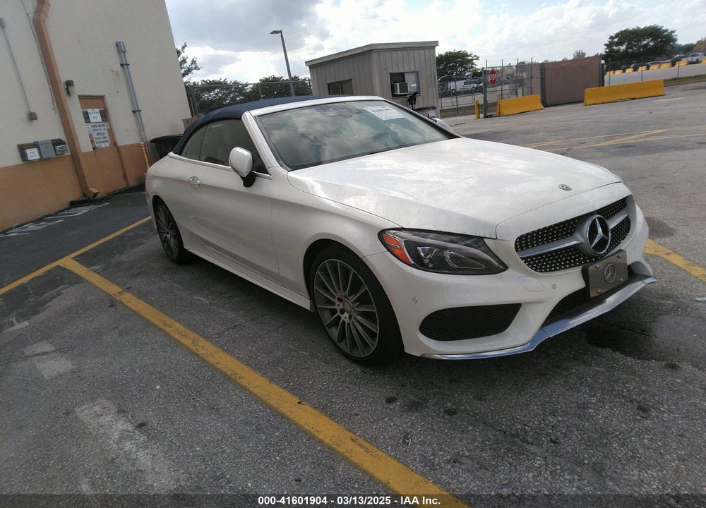 2017 MERCEDES-BENZ C VIN: WDDWK4JB9HF565129