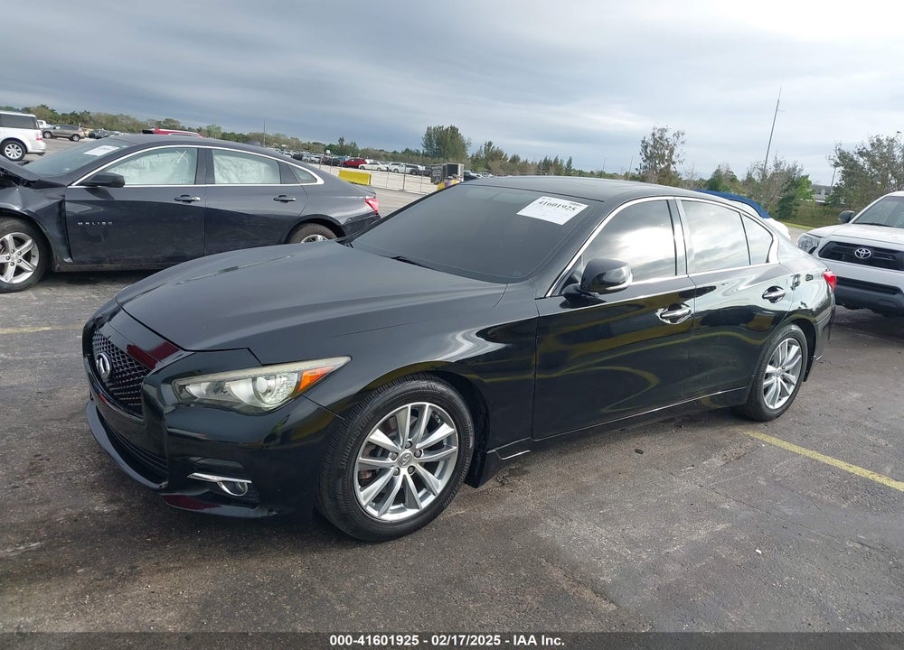 2014 INFINITI Q50 VIN: JN1BV7AP6EM681427