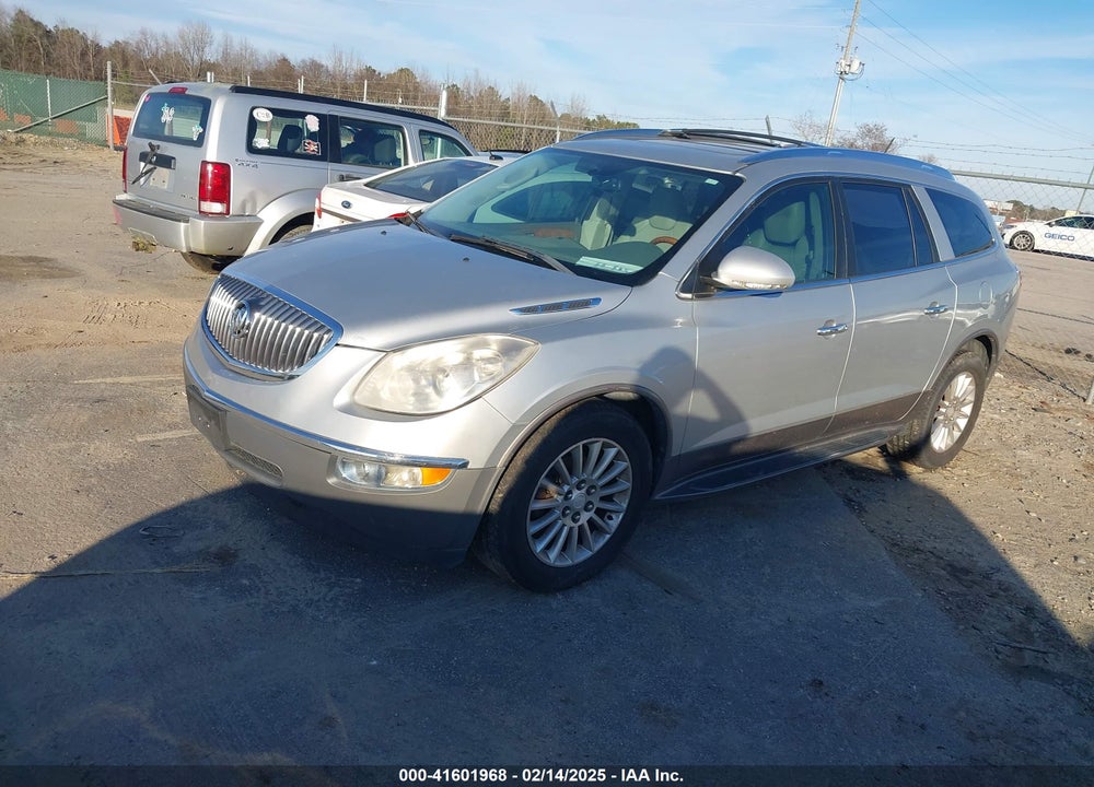 2012 BUICK ENCLAVE LEATHER VIN: 5GAKRCED8CJ137358