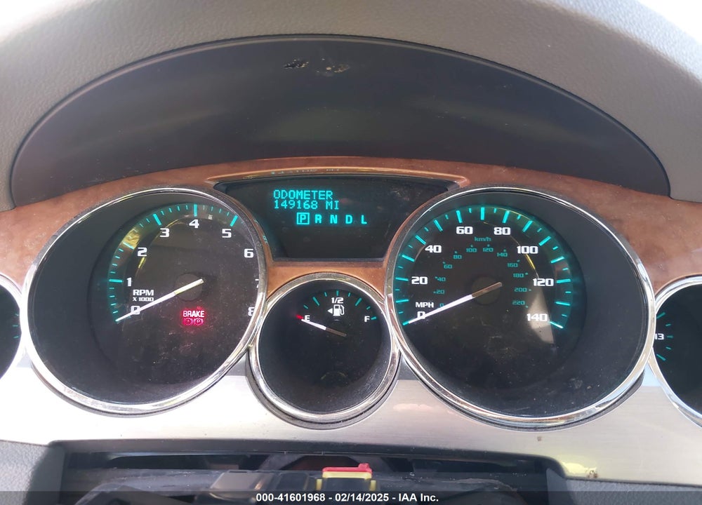 2012 BUICK ENCLAVE LEATHER VIN: 5GAKRCED8CJ137358