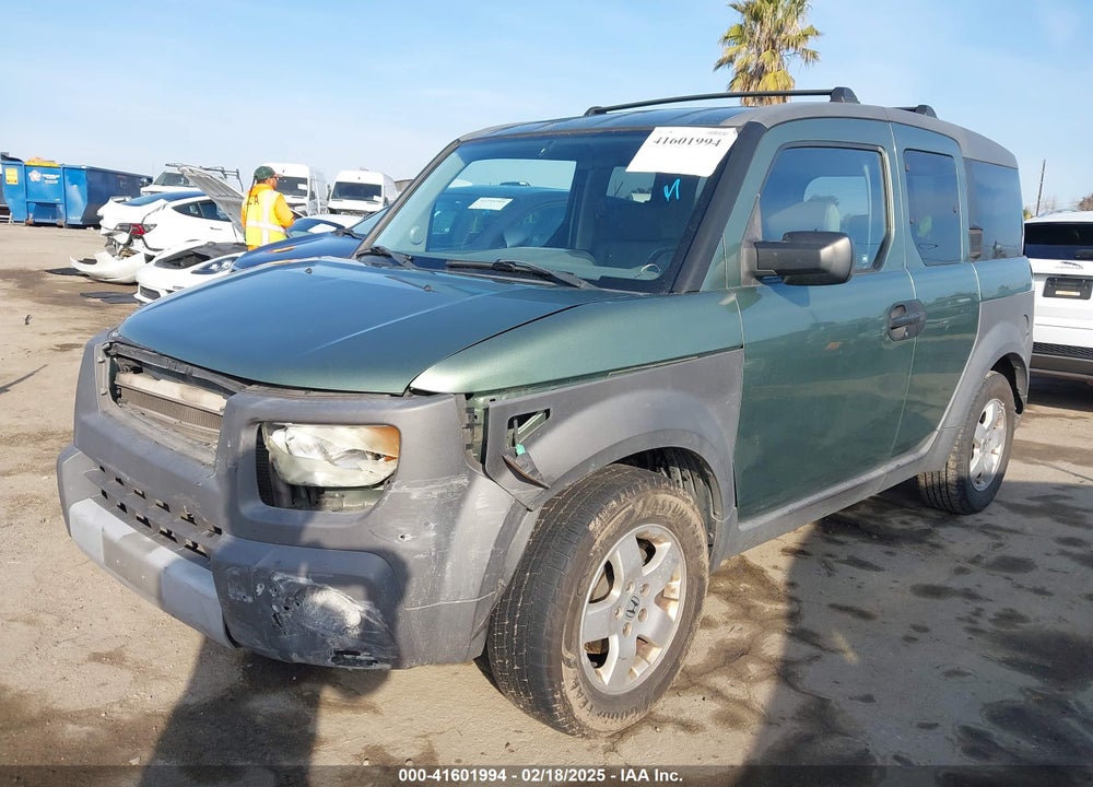 2004 HONDA ELEMENT EX VIN: 5J6YH185X4L011684