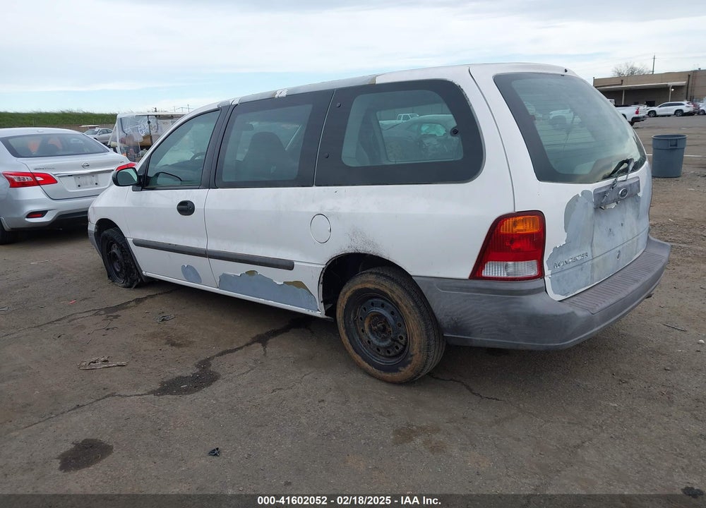 1999 FORD WINDSTAR VIN: 2FMZA51U3XBB86284