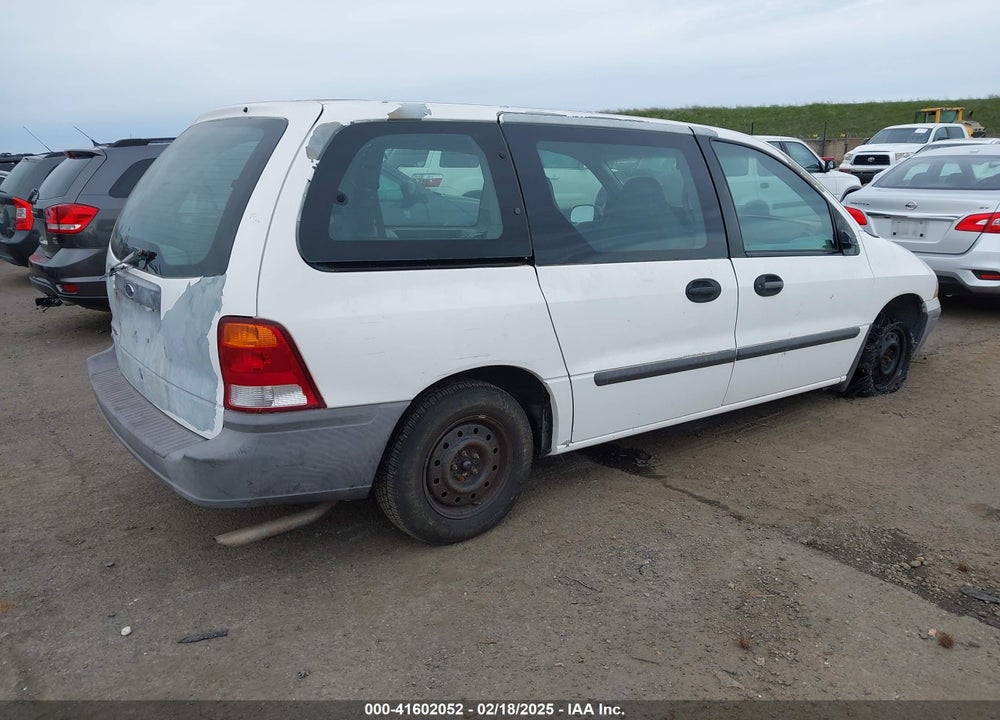 1999 FORD WINDSTAR VIN: 2FMZA51U3XBB86284