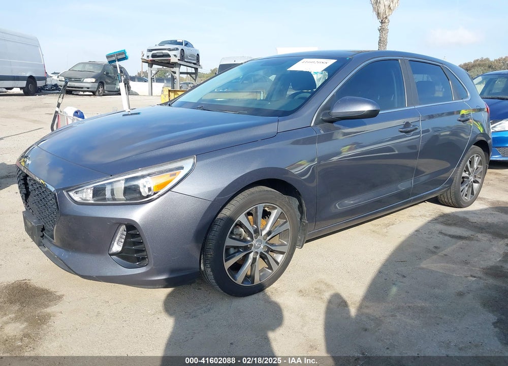 2019 HYUNDAI ELANTRA GT VIN: KMHH35LE1KU117396